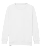 Kids AWDis sweatshirt — Arctic White
