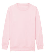 Kids AWDis sweatshirt — Baby Pink
