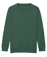 Kids AWDis sweatshirt — Bottle Green