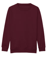 Kids AWDis sweatshirt — Burgundy