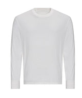 Oversize 100 long sleeve T — White