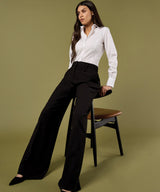Business blouse long-sleeved (tailored fit) — lifestyle