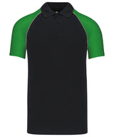 Polo baseball contrast polo shirt — lifestyle