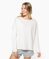 Ladies' oversized sweatshirt — lifestyle