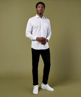Poplin shirt long-sleeved (tailored fit) — lifestyle