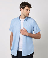 Slim fit workwear Oxford shirt short sleeve — lifestyle