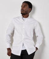 Premium Oxford shirt long-sleeved (tailored fit) — lifestyle