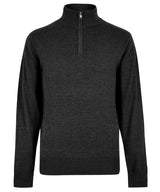 Regular fit Arundel 1/4-zip sweater — Graphite