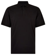 Regular fit Superwash® 60° Jersey polo — Black