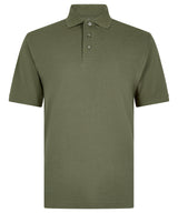 Classic fit cotton Klassic Superwash® 60° polo — Camo Green