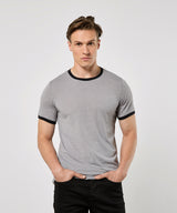 Fashion fit ringer tee — lifestyle