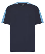 Unisex team t-shirt — Navy/Sky