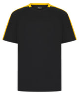 Kids team t-shirt — Black/Gold