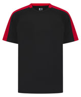 Kids team t-shirt — Black/Red