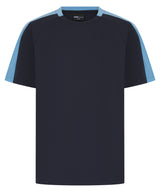 Kids team t-shirt — Navy/Sky