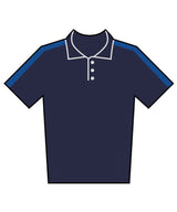 Kids team polo shirt — Navy/Royal
