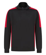 Adults’ team hoodie — Black/Red