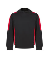 Kids' team hoodie — Black/Red