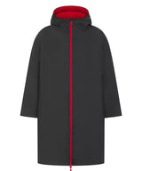 All-weather robe — Black/Red