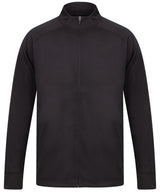 Knitted tracksuit top — Black*