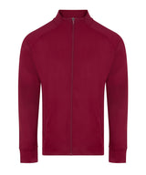 Knitted tracksuit top — Burgundy