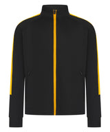 Kids knitted tracksuit top — Black/Gold