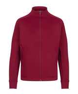 Kids knitted tracksuit top — Burgundy