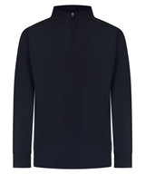 ¼-Tracksuit top — Navy