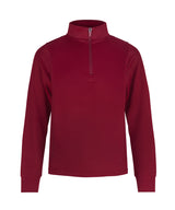 Kids ¼-tracksuit top — Burgundy