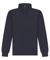Kids ¼-tracksuit top — Navy