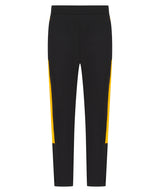 Knitted tracksuit pants — Black/Gold*