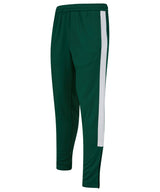 Knitted tracksuit pants — Bottle/White