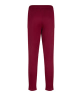 Knitted tracksuit pants — Burgundy