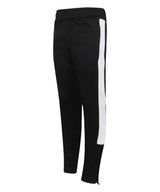 Kids knitted tracksuit pants — Black/White