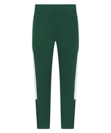 Kids knitted tracksuit pants — Bottle/White