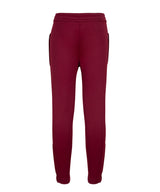 Kids knitted tracksuit pants — Burgundy