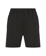 Knitted shorts with zip pockets — Black