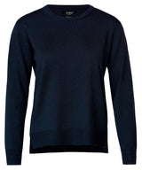 Women’s Beaufort – extra fine Cashwool® merino knit — Navy