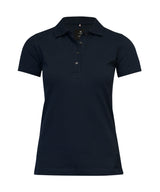 Women’s Harvard classic – stretch deluxe polo — Dark Navy