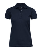 Women’s Harvard classic – stretch deluxe polo — Navy