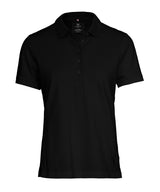 Women’s Altavista – tri-blend deluxe polo — Black