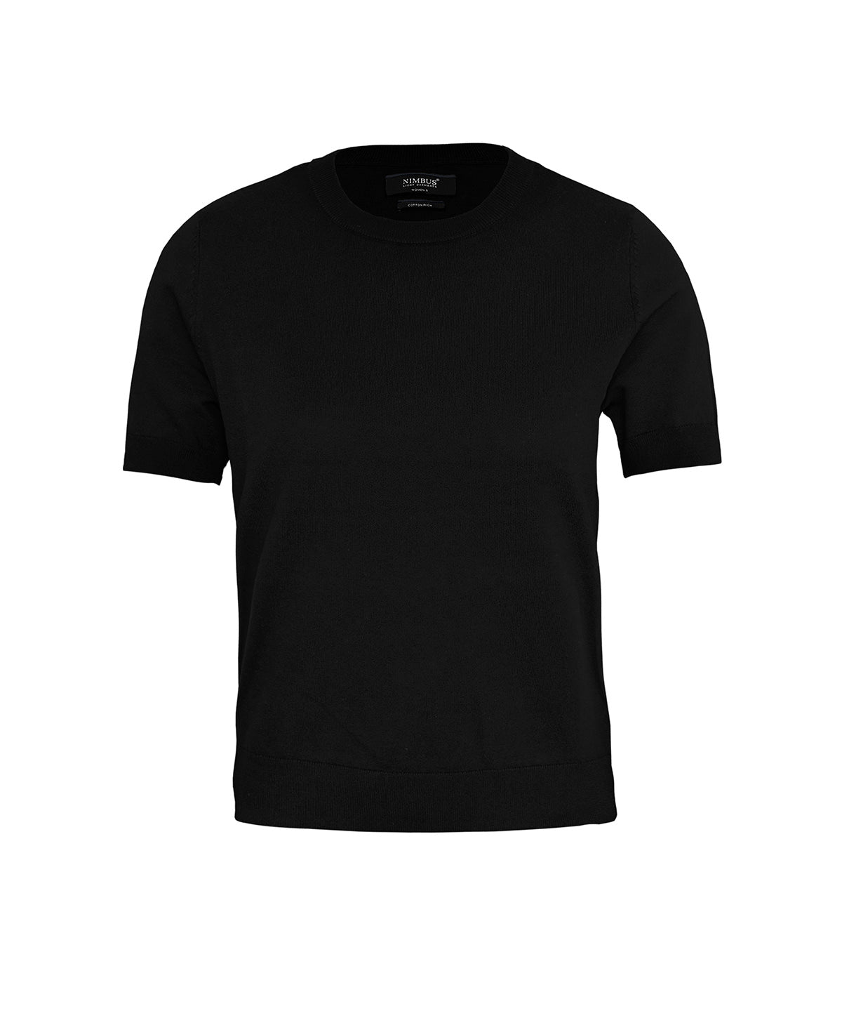 Women’s Brighton short sleeve tee – elegant knitted tee