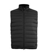 Avalon vest – sophisticated lightweight down vest — Black