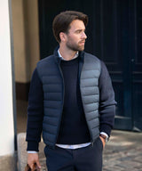 Avalon vest – sophisticated lightweight down vest — lifestyle