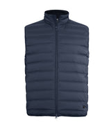 Avalon vest – sophisticated lightweight down vest — Navy