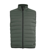 Avalon vest – sophisticated lightweight down vest — Olive