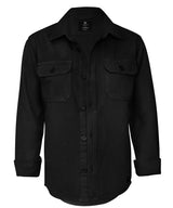 Napa unisex – versatile overshirt — Black