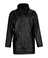 York unisex raincoat — Black