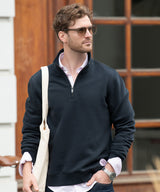 Glendale unisex 1/4-zip sweatshirt — lifestyle