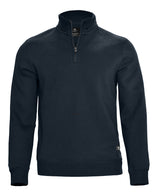 Glendale unisex 1/4-zip sweatshirt — Navy
